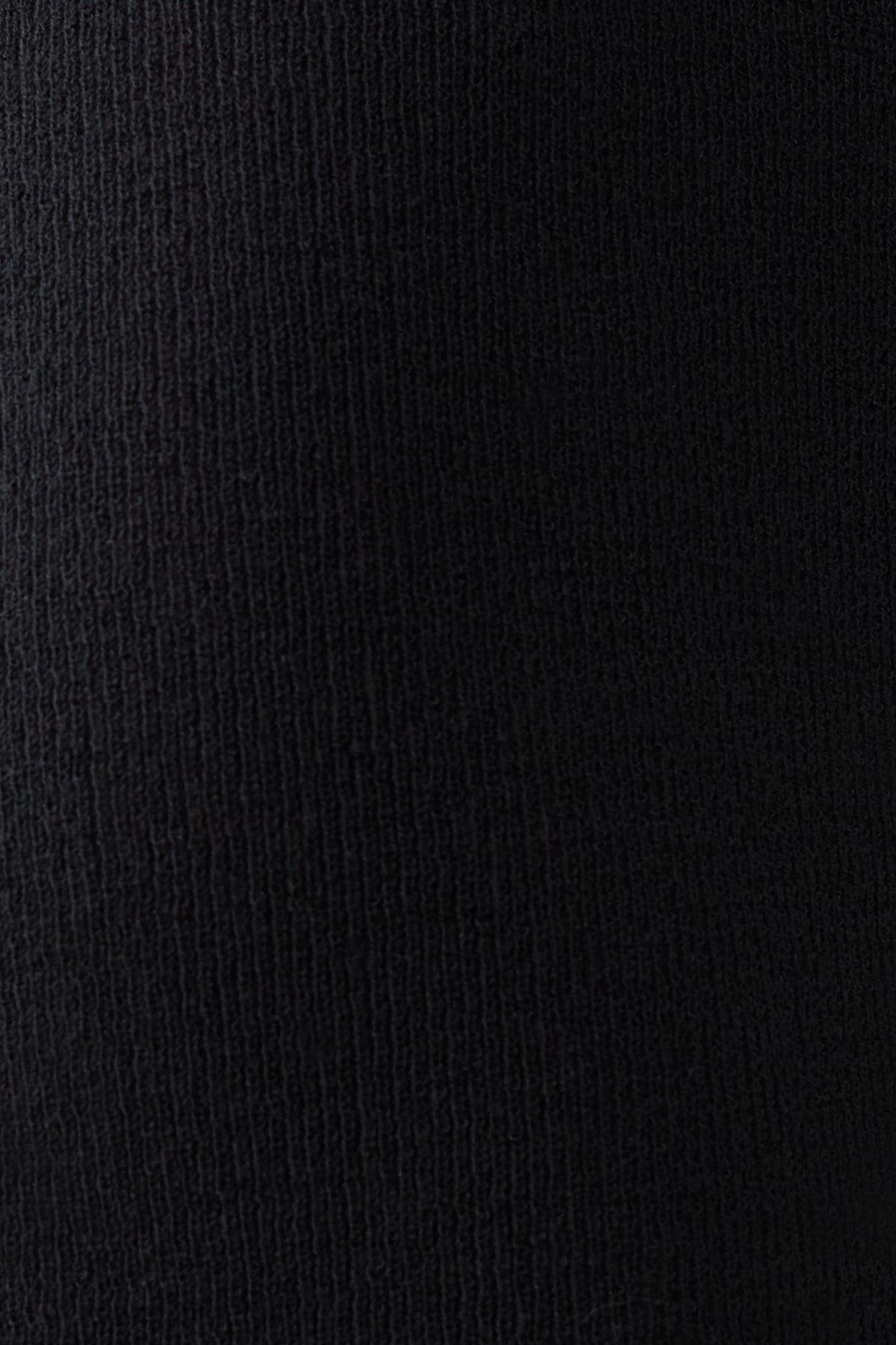 Gigi Knit Knee Length Skirt - Black