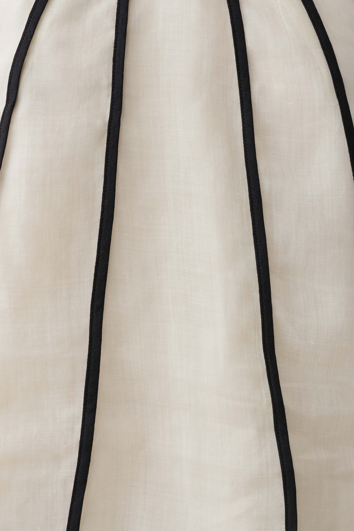 Georgia Panelled Halter Sleeveless Top - White/Black