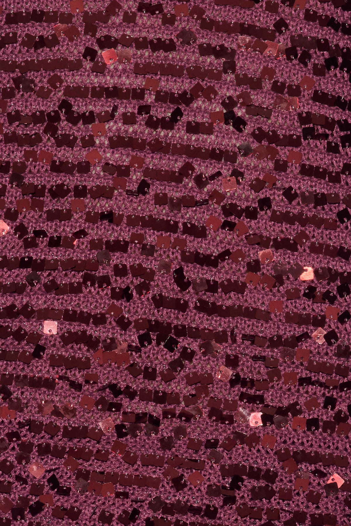 Eloize Sequin Knit Tank Top - Plum