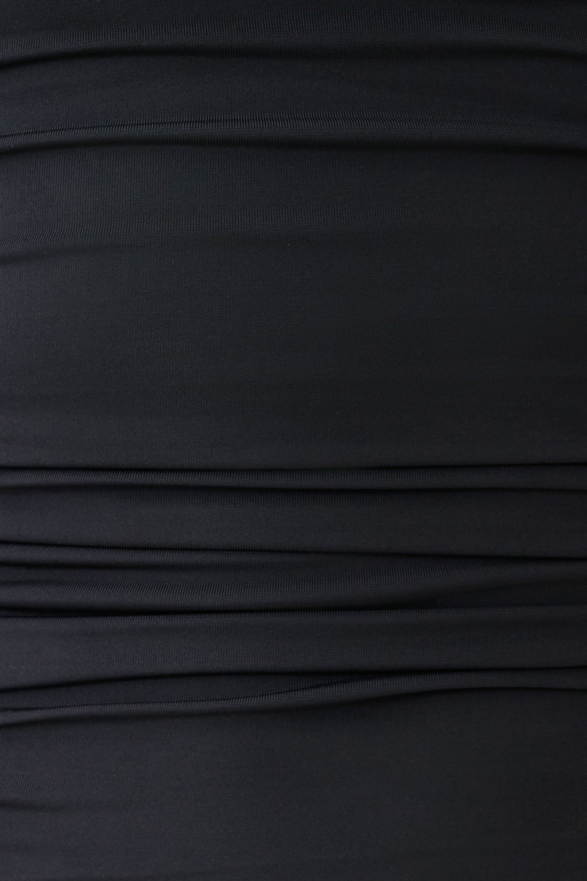 Sabina Cowl Back Long Sleeve Top - Black
