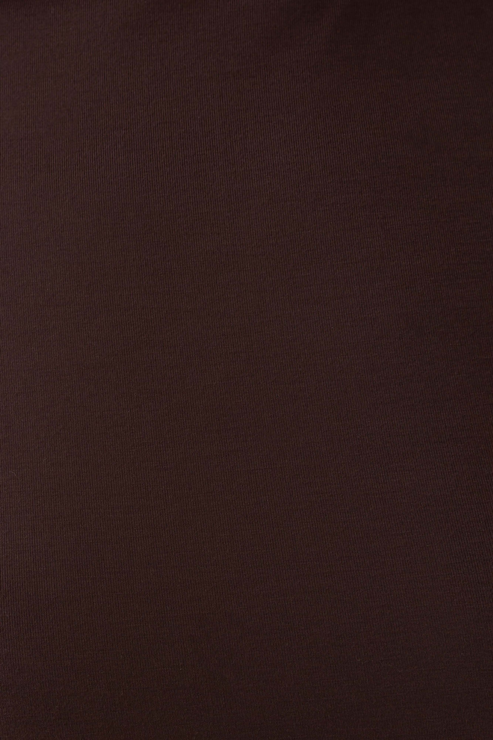 Jurney Longsleeve Roll Neck Top - Dark Chocolate #6