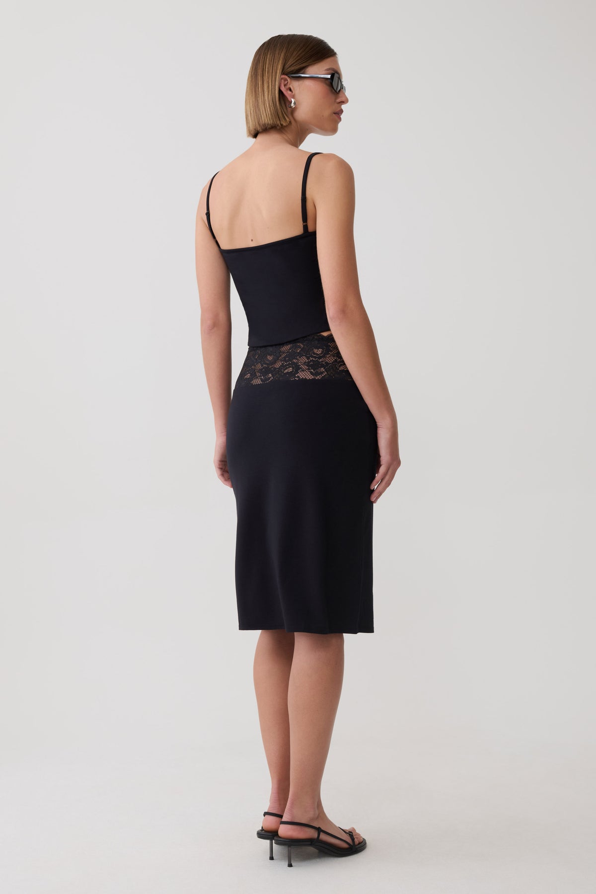 Elia Smooth Modal Top - Black #2