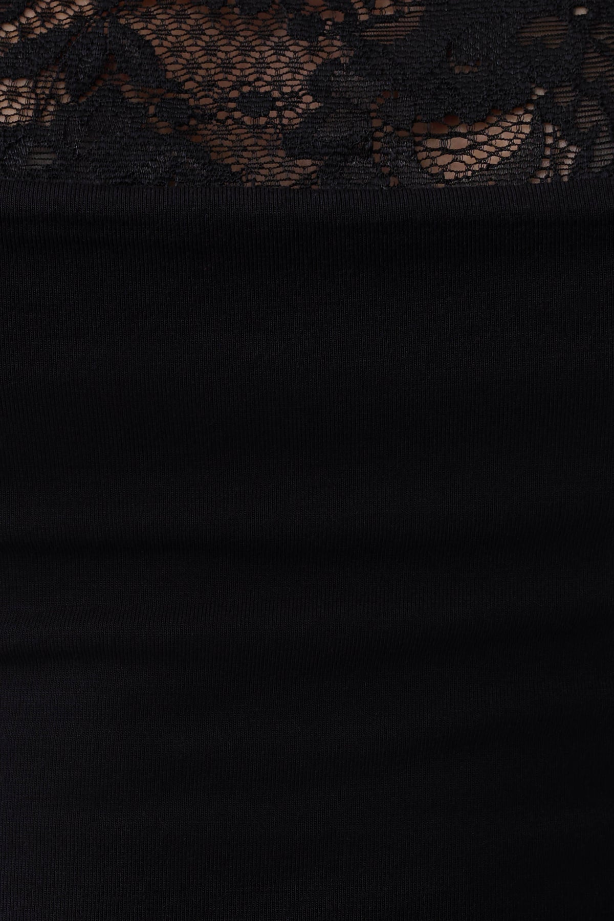 Elia Smooth Modal Top - Black