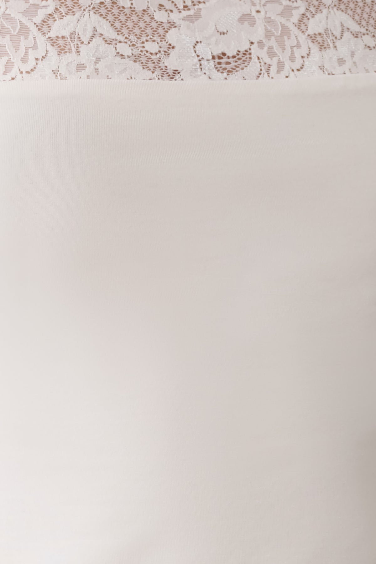 Elia Smooth Modal Top - Ivory