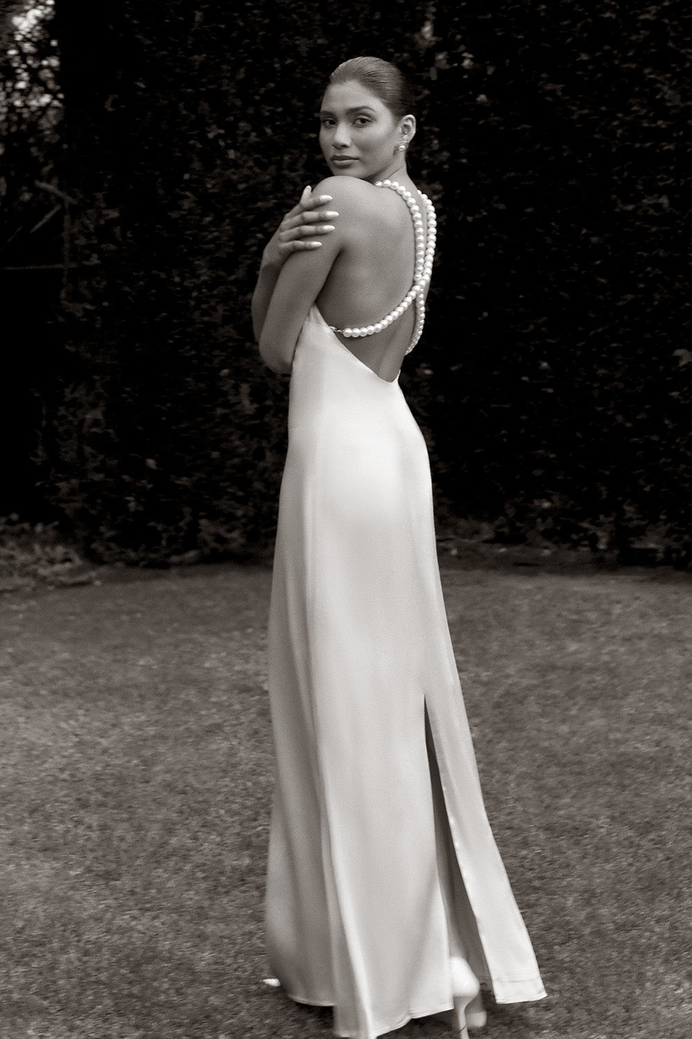 Apricot wedding guest dresses online