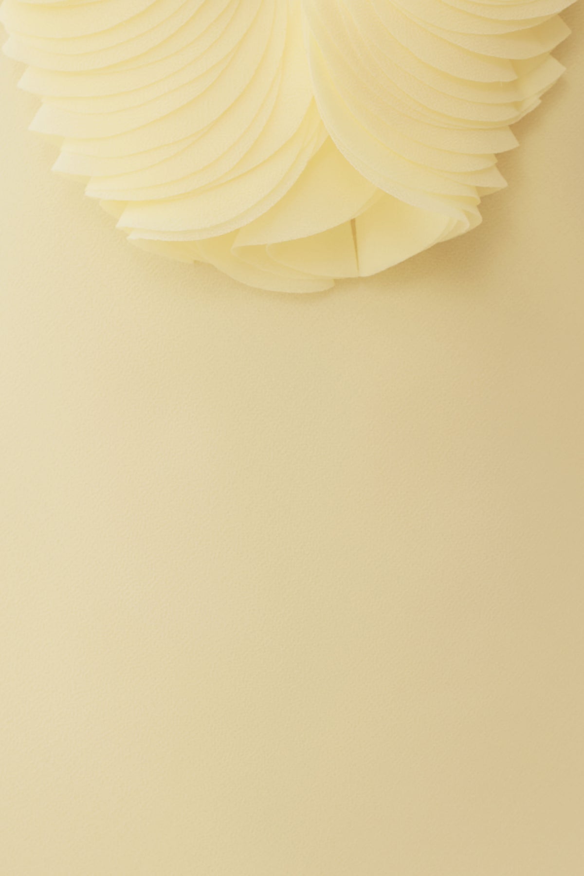 Floriane Chiffon Halter Maxi Dress - Lemon #5
