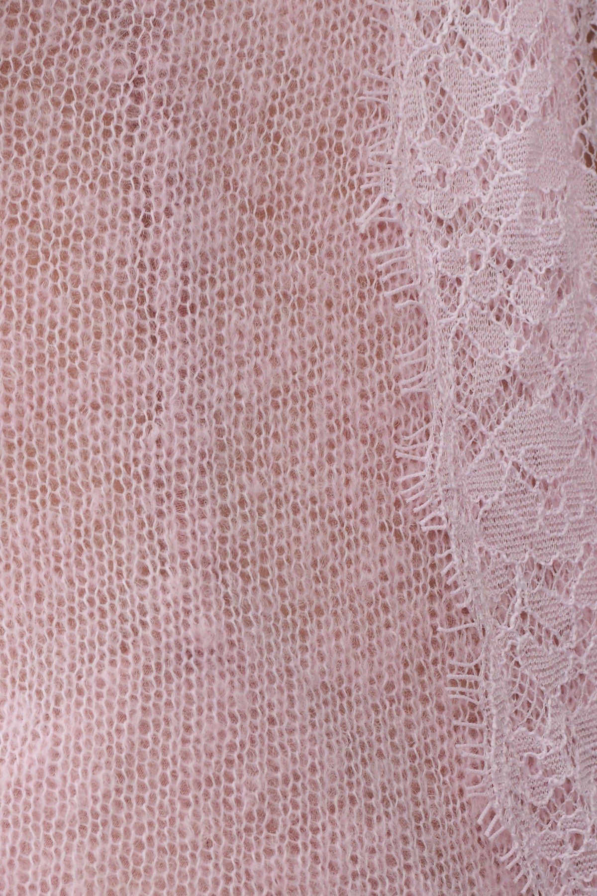 Amrita Lace Knit Cardigan - Baby Pink #6