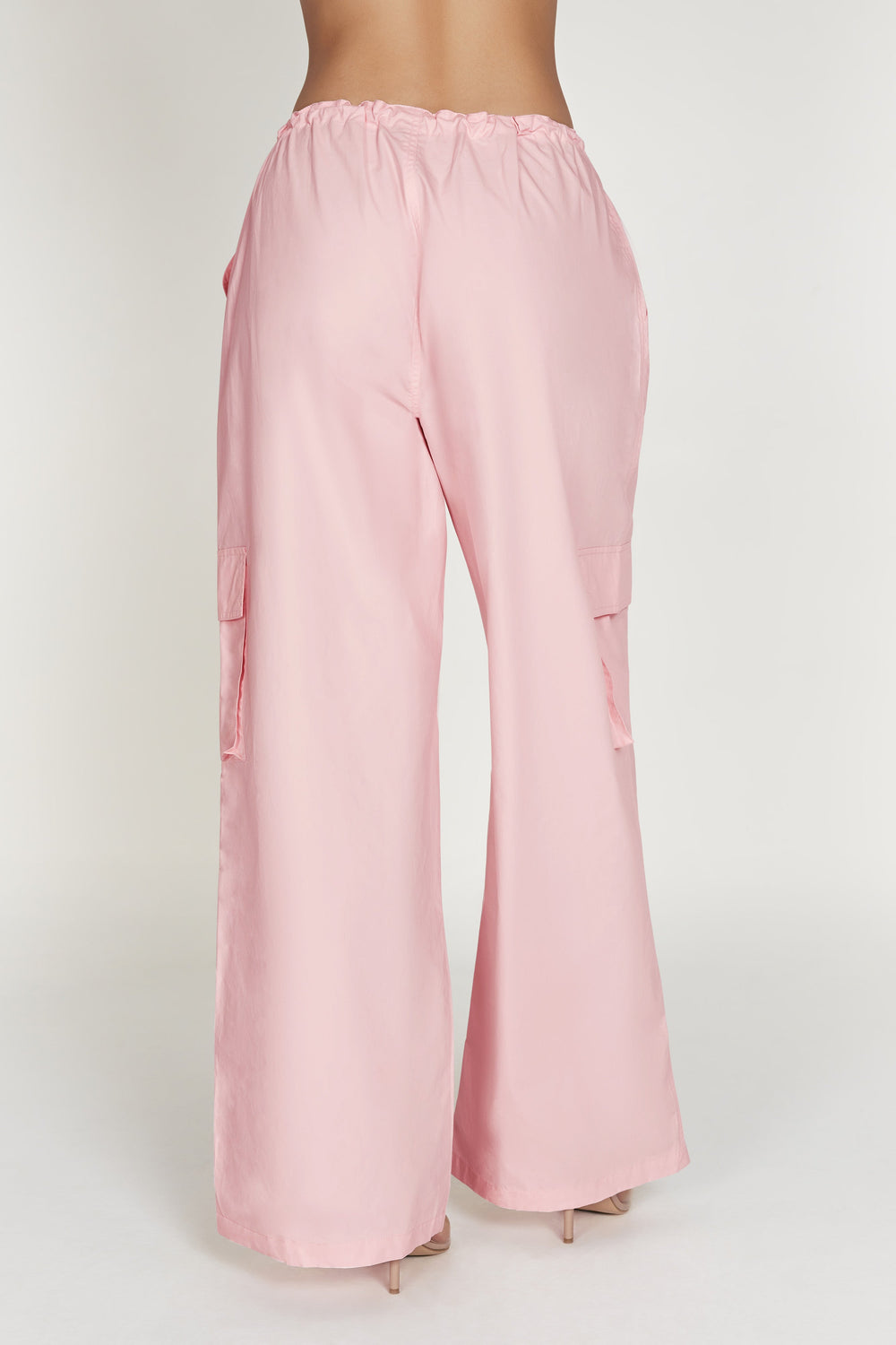 Amara Parachute Pants - Baby Pink