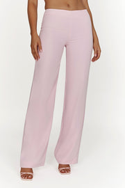 Laurie Low Rise Suiting Pant - Blush Pink