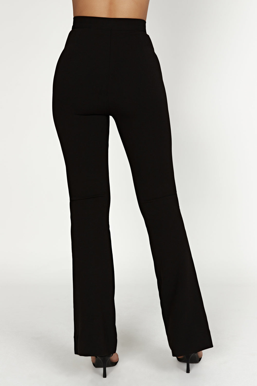 Zendaya Highwaisted Flare Pants - Black