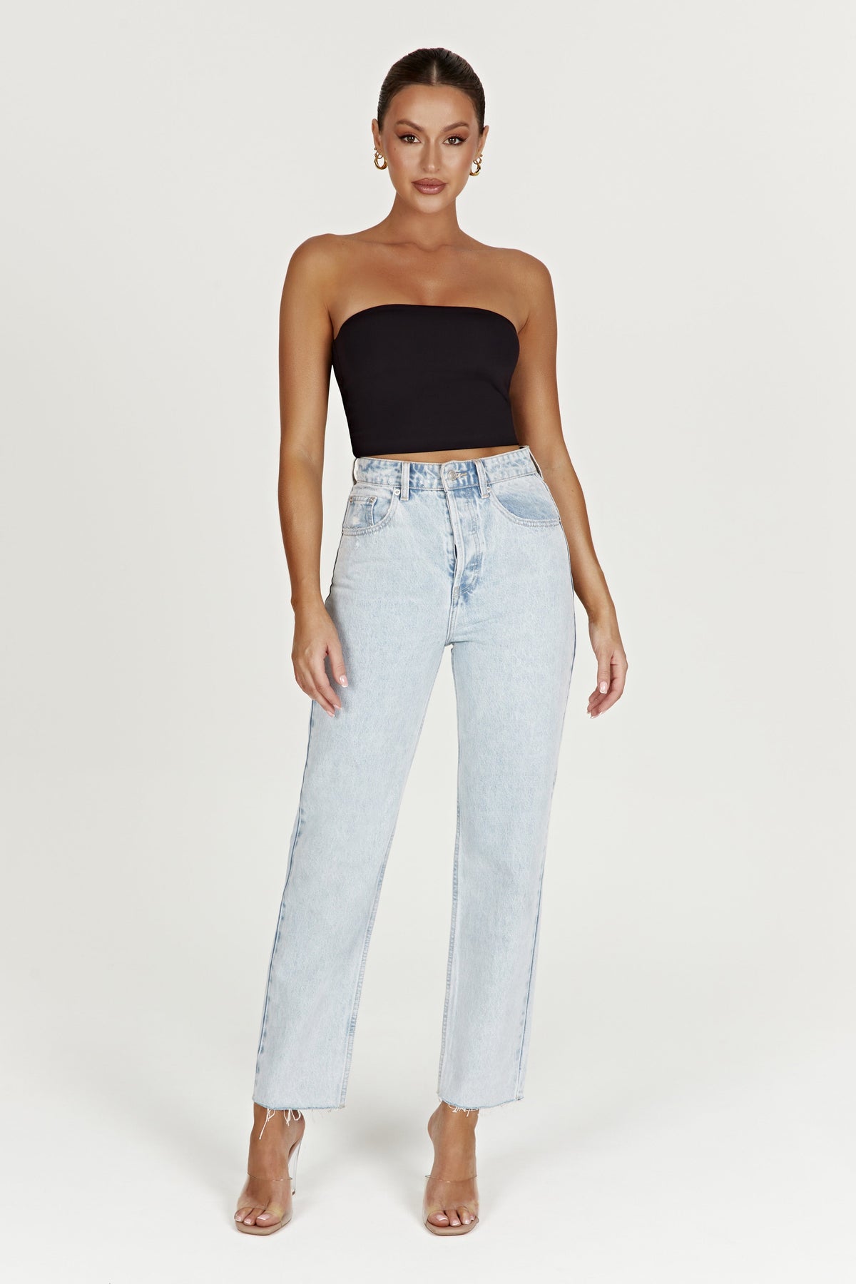 Tina Mom Jean - Light Blue #6