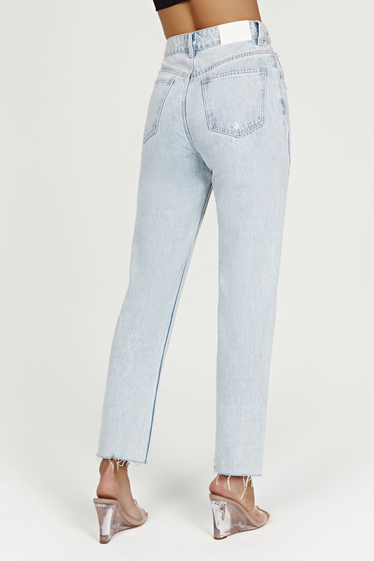 Tina Mom Jean - Light Blue #2