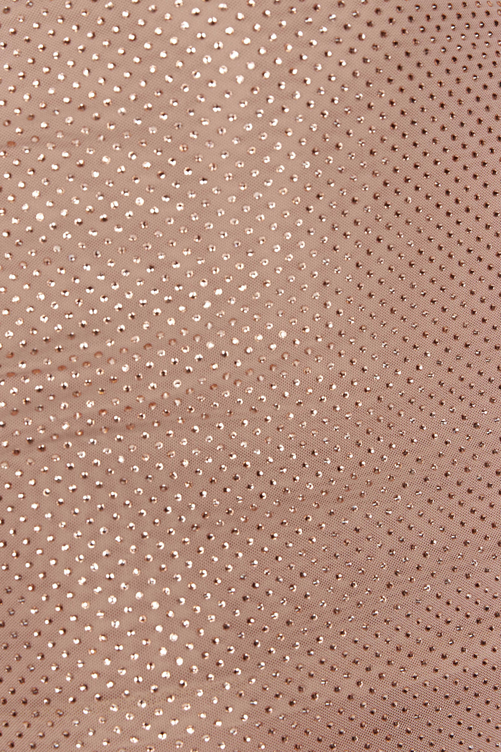 Waverly Strapless Diamante Midi Dress - Nude