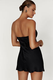Maura Ring Mini Dress - Black