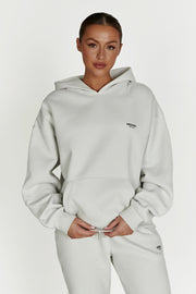 Bernie Oversized Unisex Hoodie - Smoke Grey