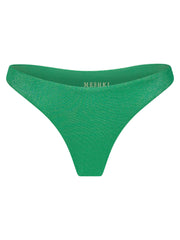 Bambi Cheeky Cut Bikini Bottoms - Green Sparkle