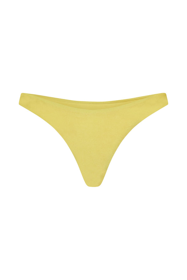 Bambi Cheeky Cut Bikini Bottoms - Canary Yellow