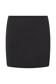 Briony Low Rise Mini Skirt - Black