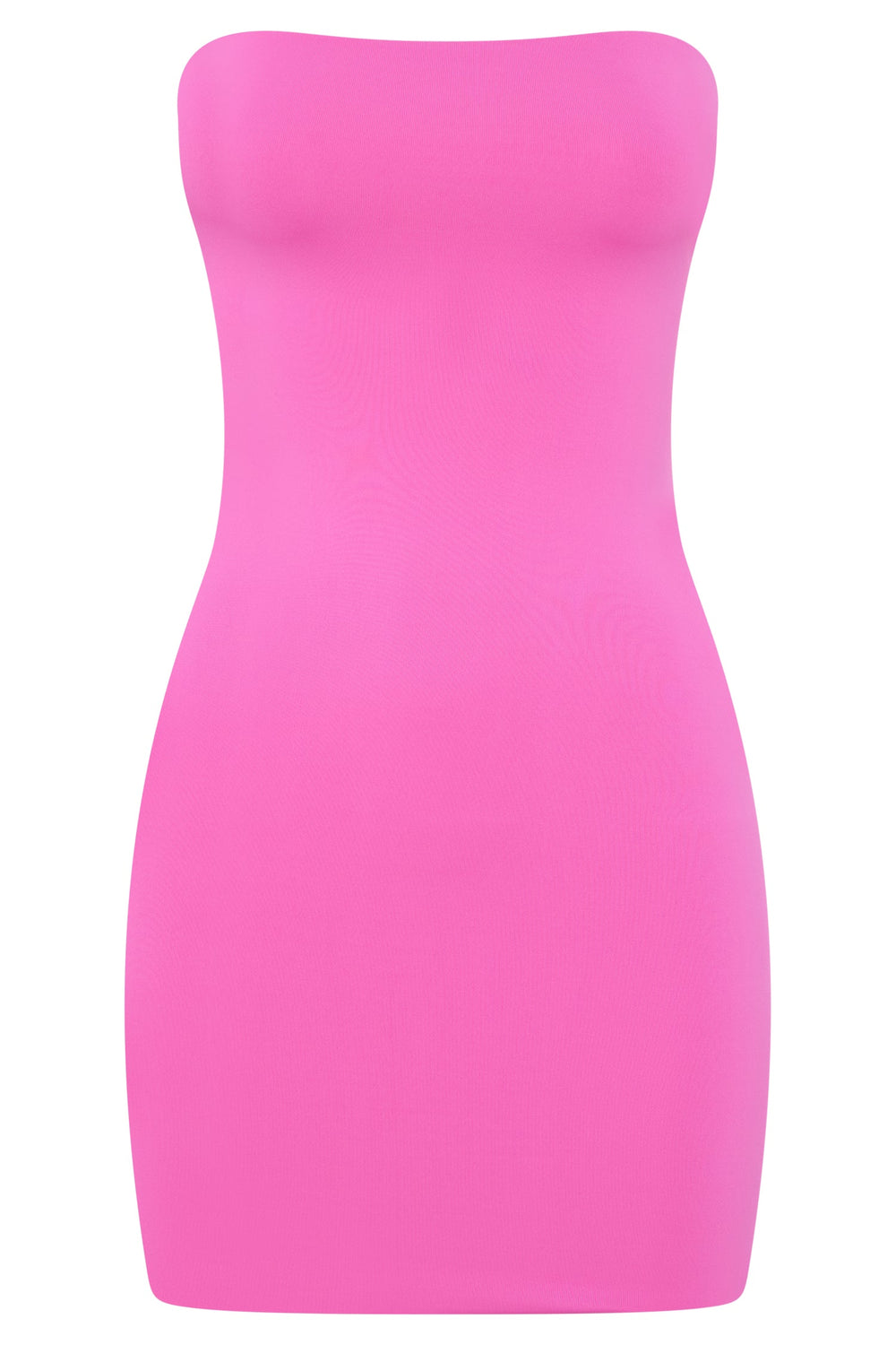 Stella Strapless Mini Dress - Bubblegum Pink