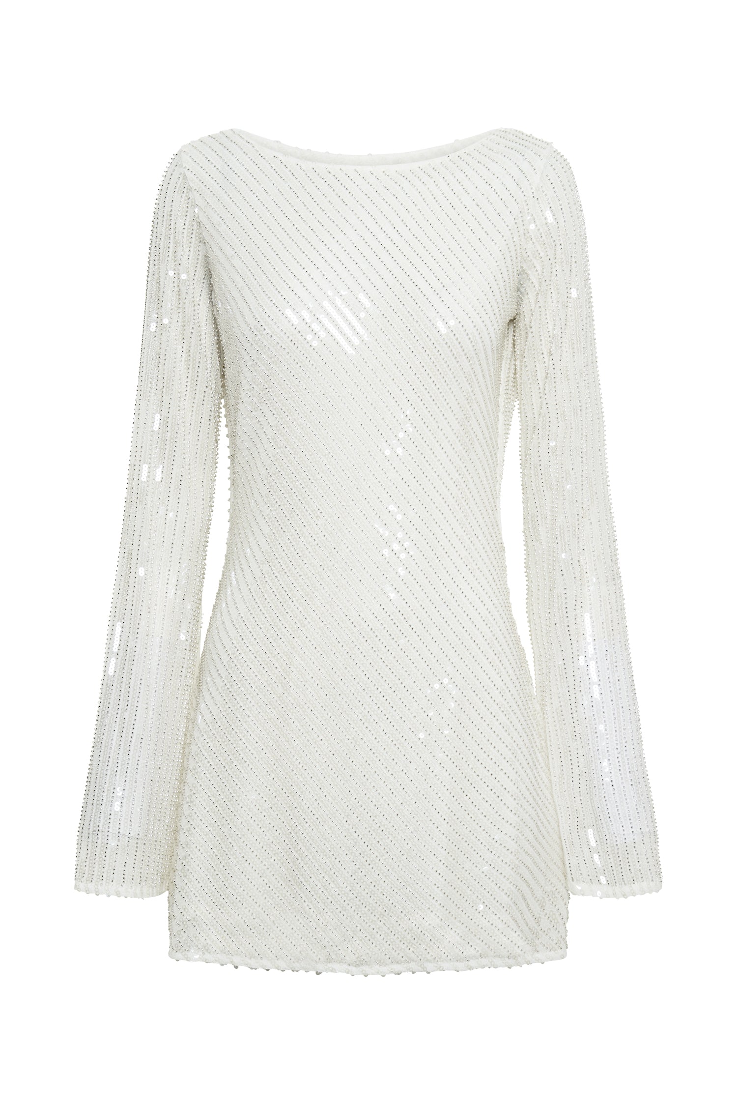 meshki white sequin dress Maisie Strapless Sequin Midi Dress / White | MESHKI