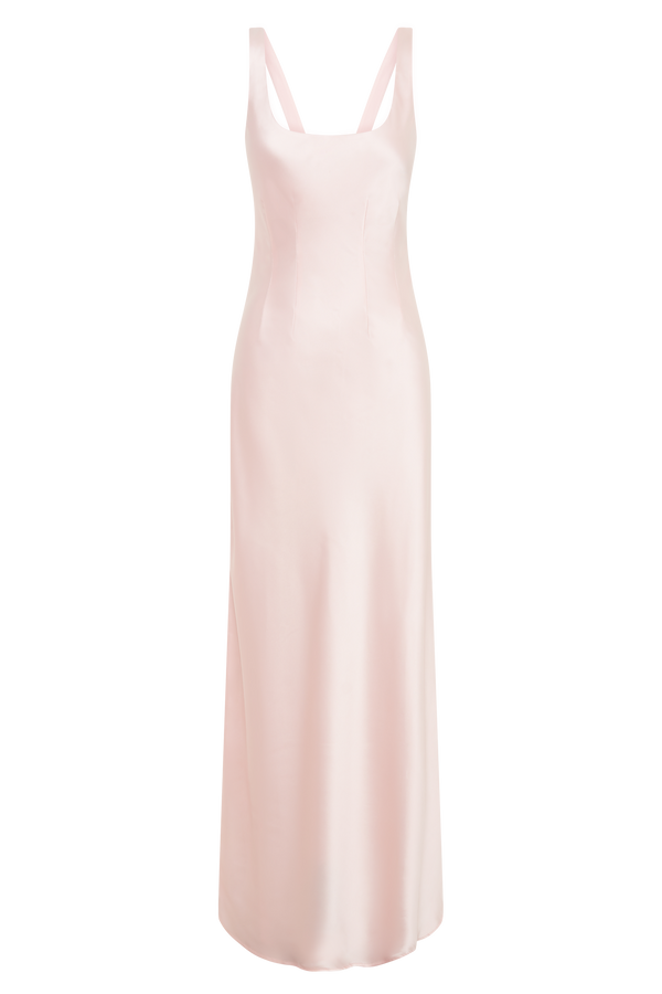 Arora Corset Maxi Dress - Crystal Rose
