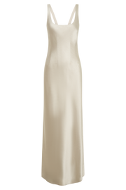 Arora Corset Maxi Dress - Champagne