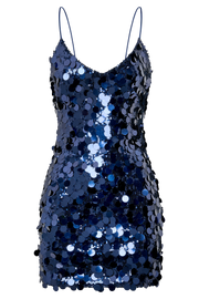 Romilly Sequin Mini Dress - Midnight Navy