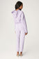 Eden Cropped Loopback Hoodie - Lilac - MESHKI